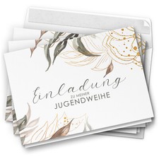 10x Einladungskarten