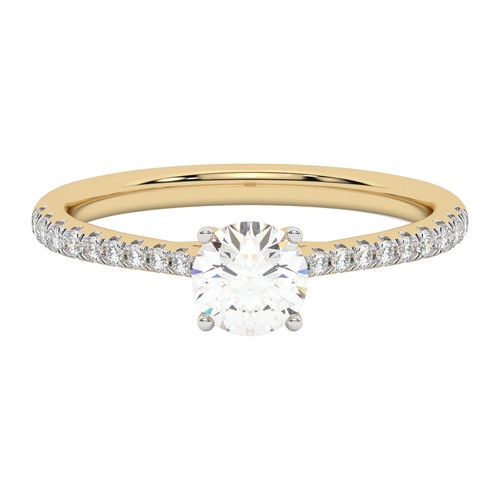 Ring 585 gold - gold, glanz