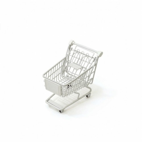 Mini einkaufswagen miniatur - mini-einkaufswagen,