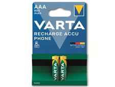 VARTA Akku NiMH, Micro, AAA