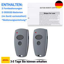 2x Garagentor Handsender für