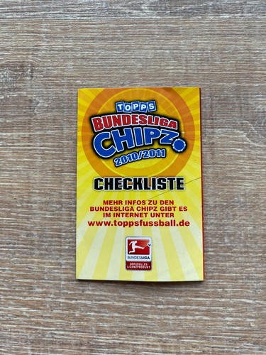 Topps bundesliga chipz 2010 - topps,