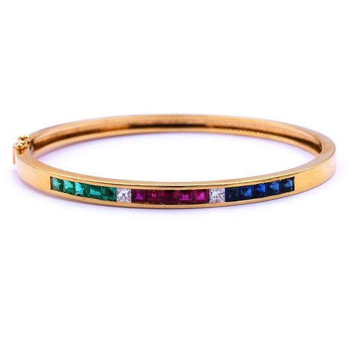 Multicolor edelstein armreif - edelstein,