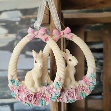 2 x Nostalgie Ornament Hase