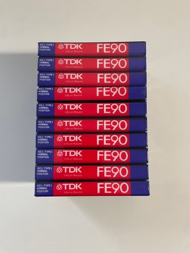 10x tdk audio kassetten - 10x,