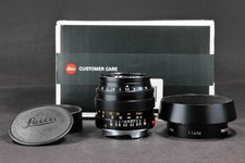 LEICA Summilux-M 50 mm F/1.4 schwarz pre ASPH #11114 in OVP - ROTER PUNKT KAMERA
