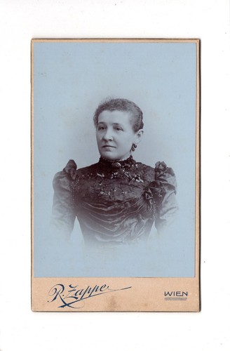 Cdv foto damenportrait - cdv,