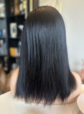 Perücke Schwarz Damen