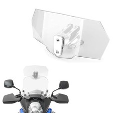 Motorrad Spoileraufsatz Flex VP17 Windschild Spoiler universal klar gebraucht