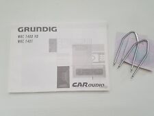 Bedienungsanleitung Grundig WKC 1400 VD / 1401 Autoradio Radio Tuner / Kassette