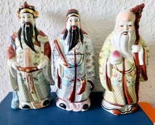 Vintage Asian God Figuren Drei