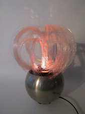Vintage FARBENSPIEL LAMPE Objektlampe Palme drehend
