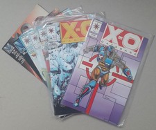 X-O , Database und Manowar, 7 Hefte, 1992-95,  Valiant, ENGLISCH, gut - sehr gut
