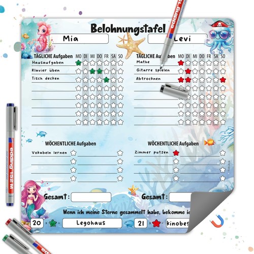 Belohnungstafel kinder - belohnungstafel,
