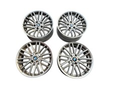 4x Alufelge SET 18 Zoll 8.0" 5x120 24ET Glanz Silber 6753240 BMW 7 E65 E66 E67