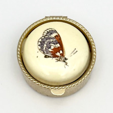 Vintage Pillendose Schmuckbox