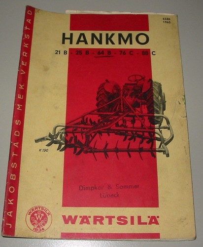 Ersatzteilkatalog hankmo b - ersatzteilkatalog,