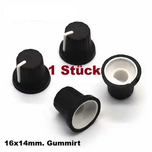 Gummirt/Plastick-Halbschaftkno