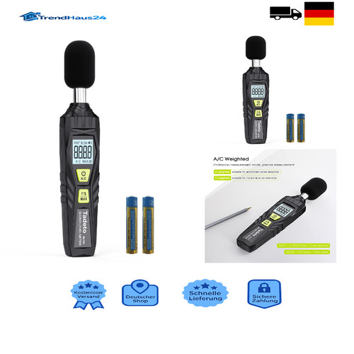 Schallpegelmessgerät tadeto - schallpegelmessgerät,