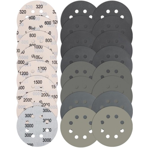 Schleifpapier set 125mm klett - schleifpapier,