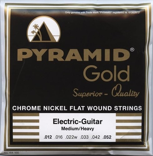 Pyramid gold chrom nickel flat - nickel,