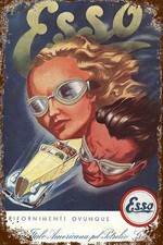 Blechschild ESSO 30 x 20 cm