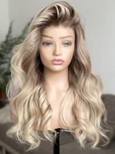 Blond Echthaar Perücke |