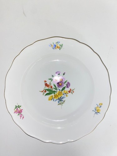 Meissen blume flacher - 3,,
