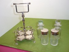 alte Gewürz MENAGE Glas  Öl