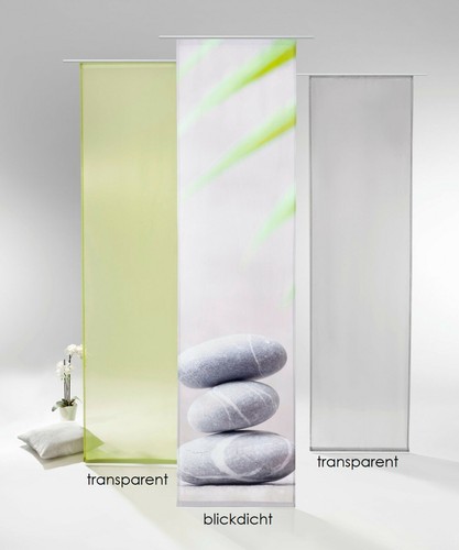 Flächenvorhang wellness - flächenvorhang,