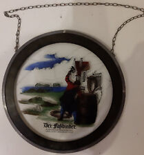 Der Faßbinder Bier  dem Ständebuch  Jost Ammann 1568 Bleiglasbild Bleiverglasung