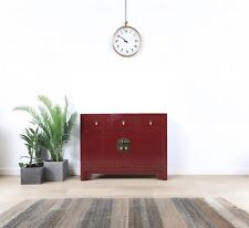 chinesische Kommode Sideboard purpurrot RAL3004 #M-SID-A27P