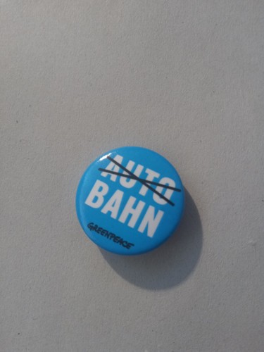 Greenpeace button anstecker - button,