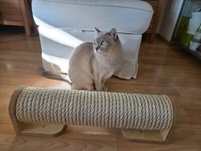 Profeline Kratzelement Sisalstamm natur mit 2 Wandhalterungen kurz WB5 in Birke