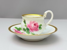 Meissen  rote Rose, Tasse mit