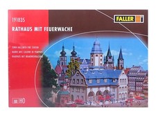 Faller H0 Modellbahn Bausatz Rathaus mit Feuerwache 191835 neu OVP