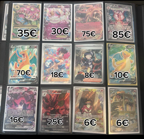Pokémon tcg karten lot - 10,