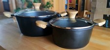 Hochwertige Aluguss-Töpfe Set 20 + 24 cm wie Tefal ELO Silit WMF Tefal neuwertig