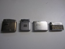 Benzin gas feuerzeuge set - 4x, benzin/gas