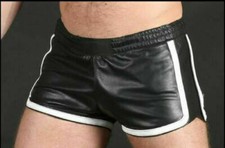 Echtes Schaffleder Shorts
