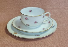 3tlg THOMAS BAVARIA Mokka Mokkagedeck Mokkatasse Streublumen Kaffeegedeck Gedeck