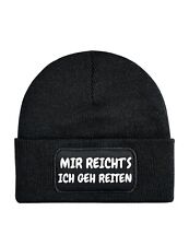 Unisex Beanie Mütze mit Ich