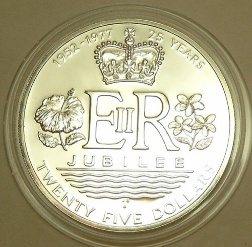 Cook islands 1977 silber - cook,