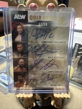 Aew Quad Auto Takeshita