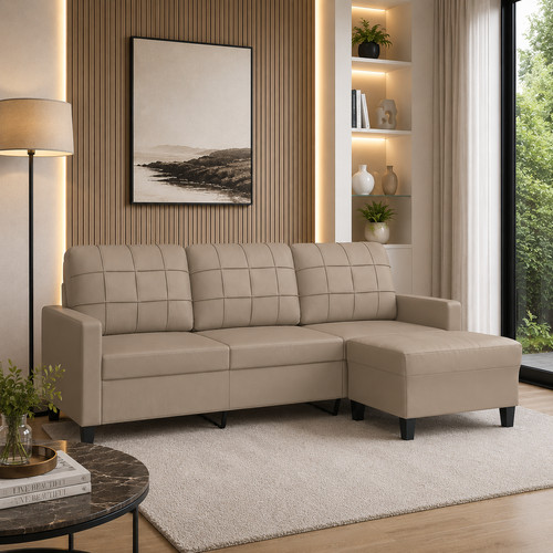 Sitzer sofa kunstleder couch - 3-sitzer,
