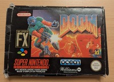Doom Box Only, Super Nintendo Snes OVP, Pal FAH