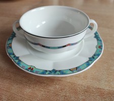 V&B Izmir Suppentasse mit Unterteller , 12teilig, gebraucht Top Zustand