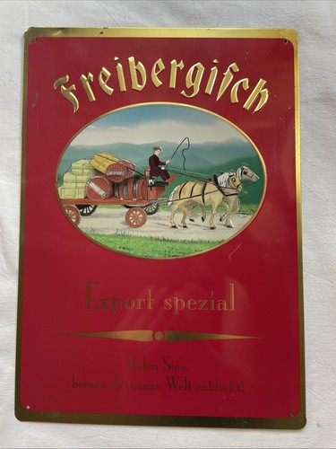 Blechschild bierwerbung - blechschild,