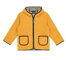Finkid Fleecejacke Tonttu Jacke Fleece Zip in gelb Übergangsjacke Gr 104 -152