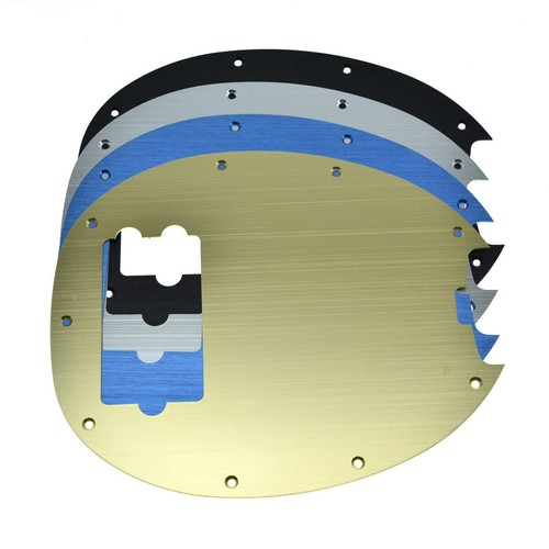 Aluminium anodized bass - aluminium,